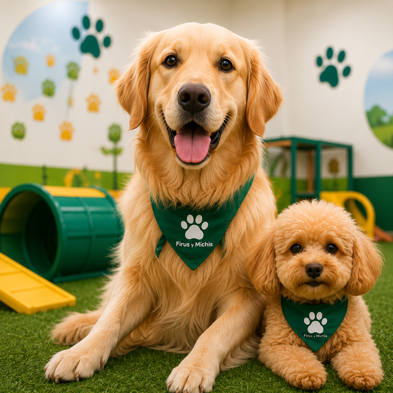 Perros felices
